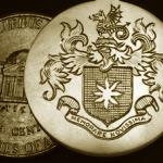 Hand engraving by Alex Pugachevskiy: yellow gold disk