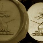 signet ring and imprint