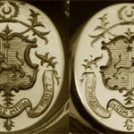 Hand engraving by Alex Pugachevskiy: crest ring and imprint