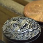 Steel die for stamping