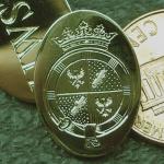 family crest cufflink intaglio