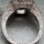 platinum engagement ring